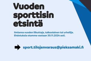 Lue lisää aiheesta VUODEN SPORTTISIN -etsintä