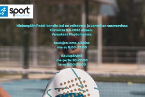 Lue lisää aiheesta Padel-kenttä jälleen käytettävissä
